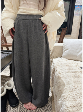 Here yaya shop 必入牛乳糯糯裤绵绵手感奥利绒巨显瘦慵懒奶奶裤