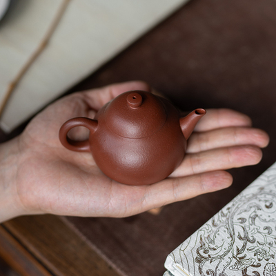 古法练泥黄龙山老朱泥孟臣朱泥品