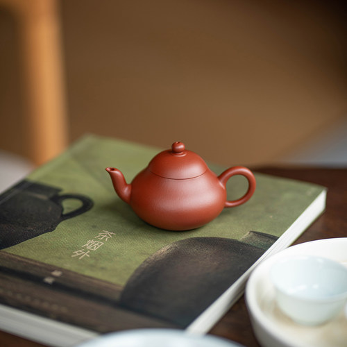 福利特价 小容量 手工朱泥紫砂壶 功夫茶具 文人 孟臣壶 梨形壶