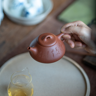 产地源头特价 原矿降坡泥  曼生石瓢壶 摹古 文人壶 180cc家用