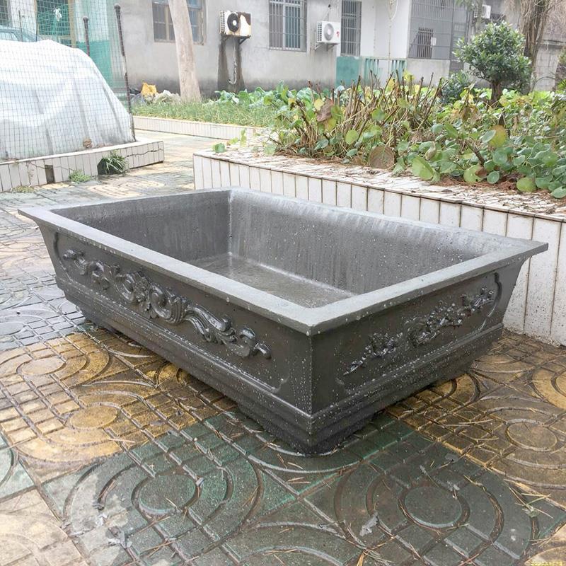 花盆模具盆水泥模具长方形欧式塑料盆景现浇模型混凝土自制磨具厚