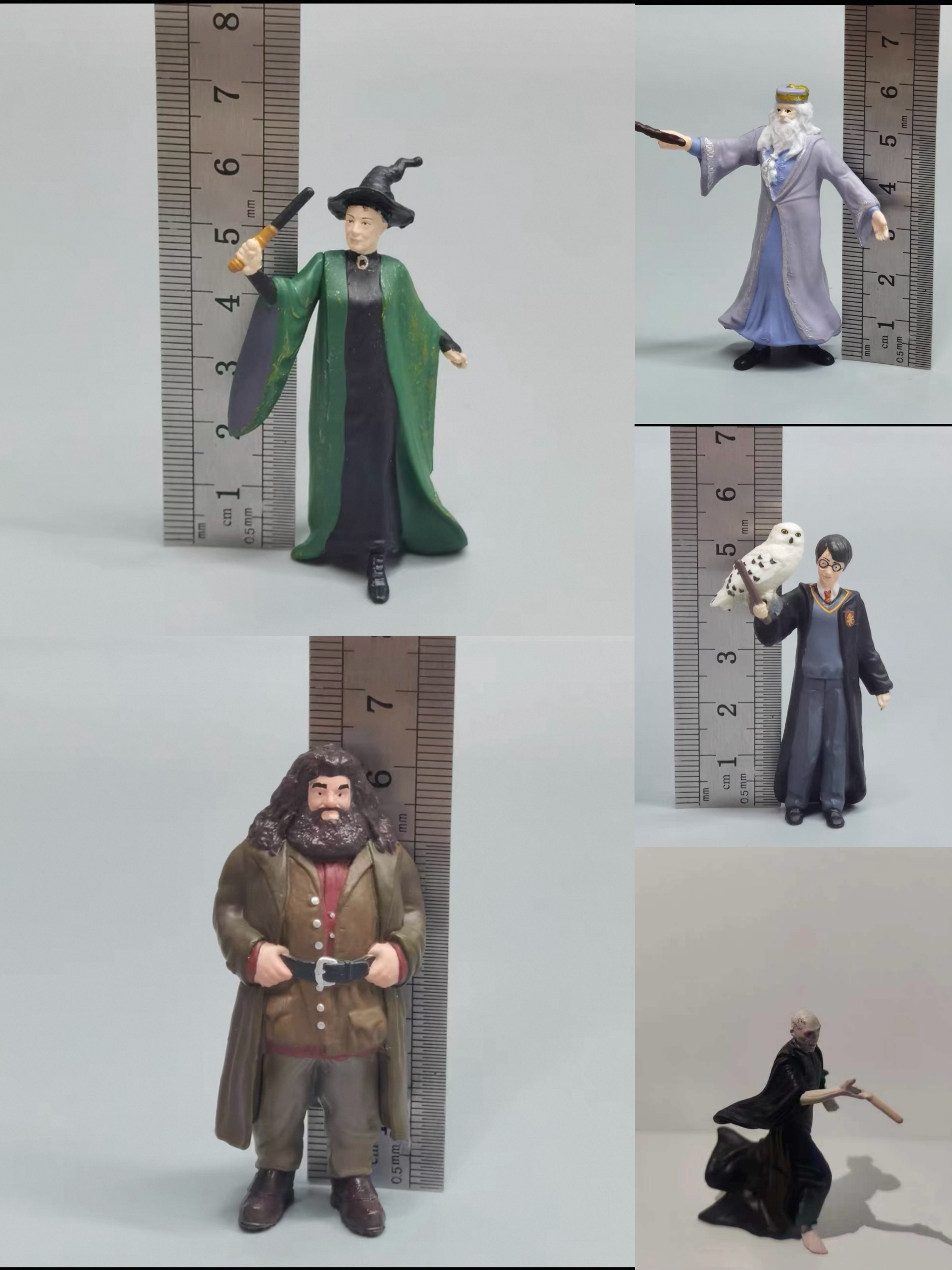正版散货哈利波特魔法师鹰院魔杖魔法书风格人偶手办模型