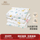 英氏婴儿包单六层纱布盖毯纯棉儿童吸水裹巾宝宝新生儿洗澡浴巾