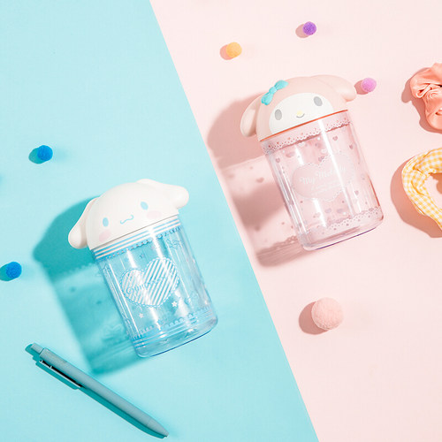 miniso翻盖桌面可爱风正品收纳桶