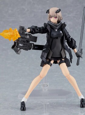 现货 Max Factory 513 figma A-Z:[B] 绘师neco 重装型女子高中生