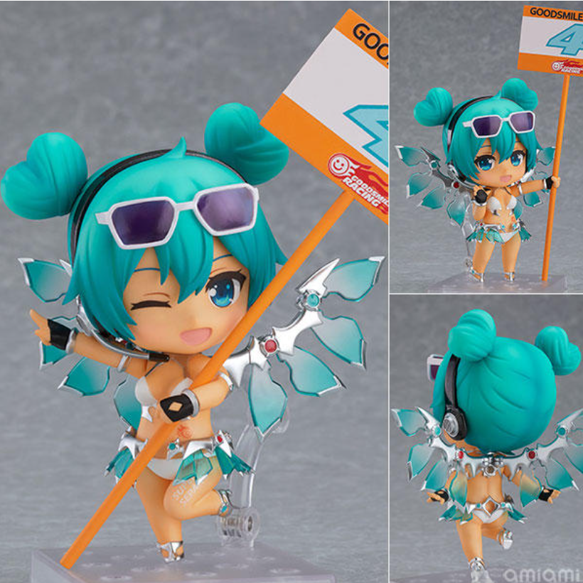 现货 GSC 黏土人 初音未来 赛车初音 2013 雪邦Ver. 粘土人 1003