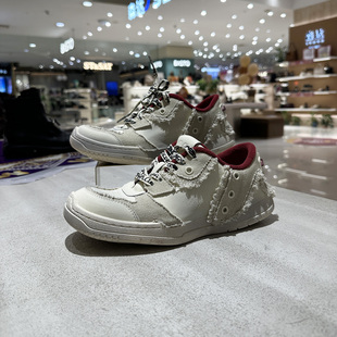 MIO米奥女鞋做旧休闲鞋复古板鞋2026新款小众个性百搭 M261586937