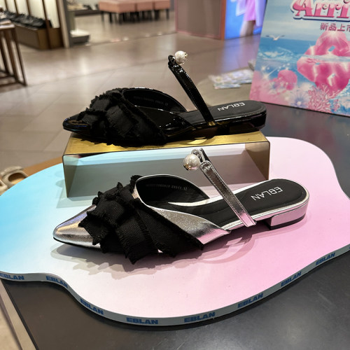 伊伴商场同款正品包头拖