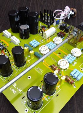 (A27) Kondo-M7胆前级板diy套件成品板（已改用蓝色电位器）