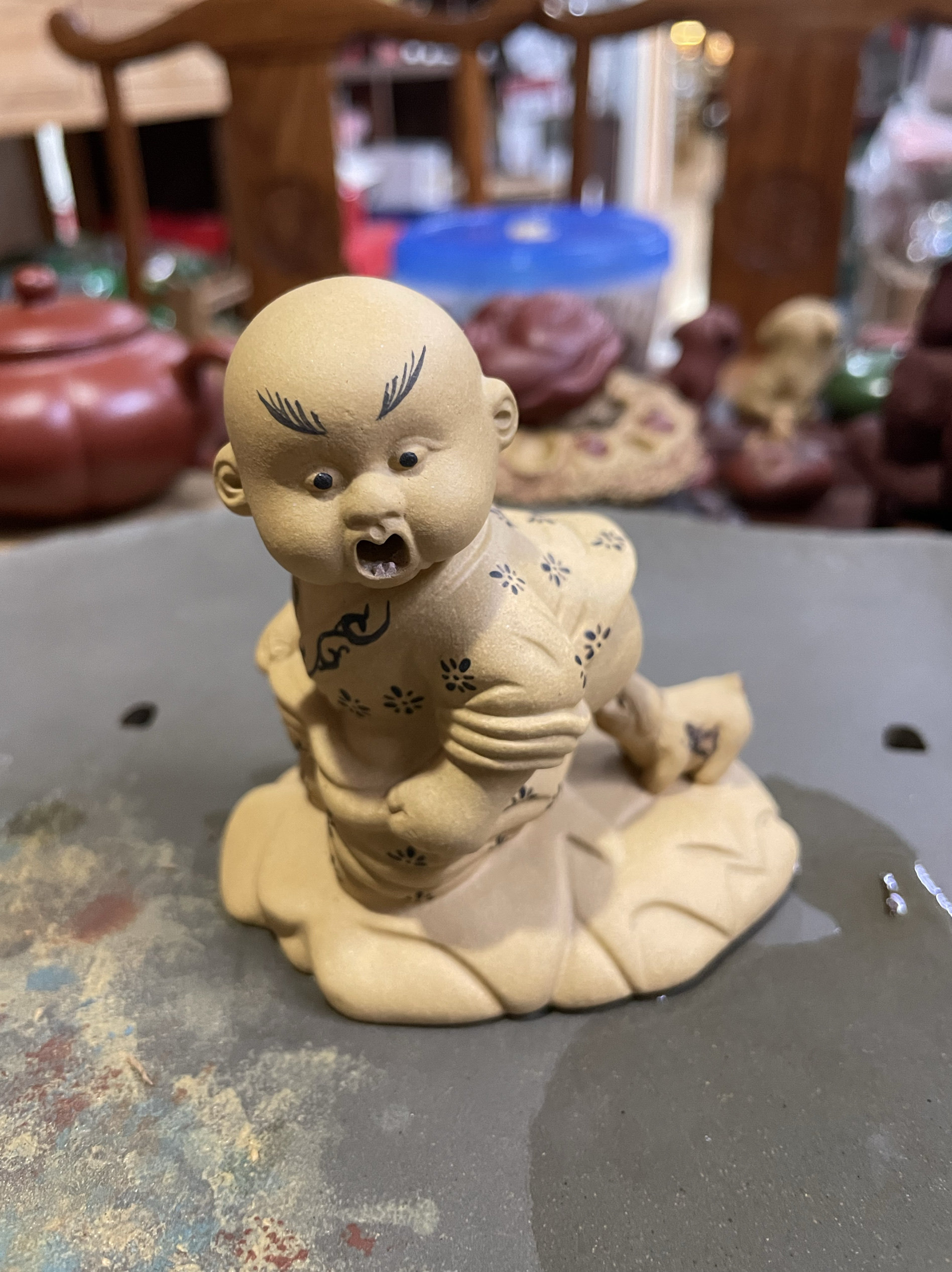宜兴紫砂壶段泥陈洪军制作十万火急