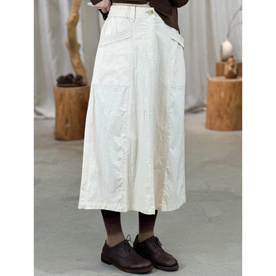 掂量女装秋季新款设计感半身裙