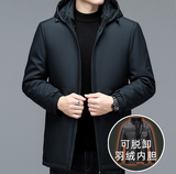 主推可脱内胆！跑量款8218/P168商务爸爸羽绒服中老年冬装外套，男装羽绒服，星座1216