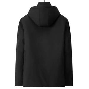 大货主推！683/P72加绒加厚商务棉衣爸爸棉服中老年男装棉服外套图片