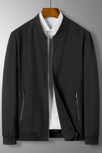 2205/P55 新款运动装棒球服外套男爸爸商务休闲夹克父亲外套中年图片