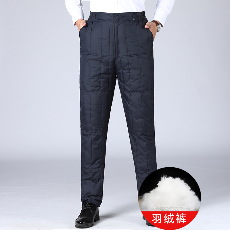 长年有货！爆版羽绒裤503/P65中老年羽绒裤男爸爸宽松高腰保暖裤，保暖内衣，星座1216