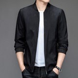 2205/P552023秋装新款棒球服外套男爸爸商务休闲夹克中年外套男，男装夹克，星座1216