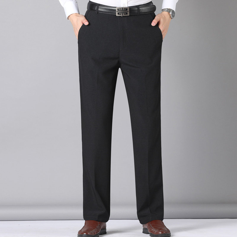 爆版！701/P31中老年西裤宽松爸爸商务休闲西裤中年裤子,男装西裤,星座1216