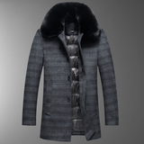 8121/P200羽绒内胆羊毛呢大衣爸爸大衣中老年男装外套风衣，男装毛呢大衣，星座1216