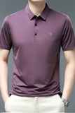 2325/P3023夏季半袖商务短袖T恤中青年爸爸薄款休闲翻领polo衫，男装Polo衫，星座1216