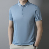 主推现货多色多码！3303/P21商务休闲短袖汗衫中青年爸爸潮流polo，男装Polo衫，星座1216