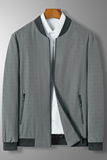 2205/P55新款运动装棒球服外套男爸爸商务休闲夹克父亲外套茄克，男装夹克，星座1216