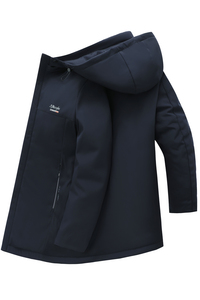 主推款!可脱内胆羽绒服！8221/P165商务爸爸羽绒衣中老年外套图片