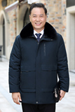 主推版2189/P100商务爸爸棉服中老年父亲棉袄中年男装保暖外套，男装棉衣，星座1216