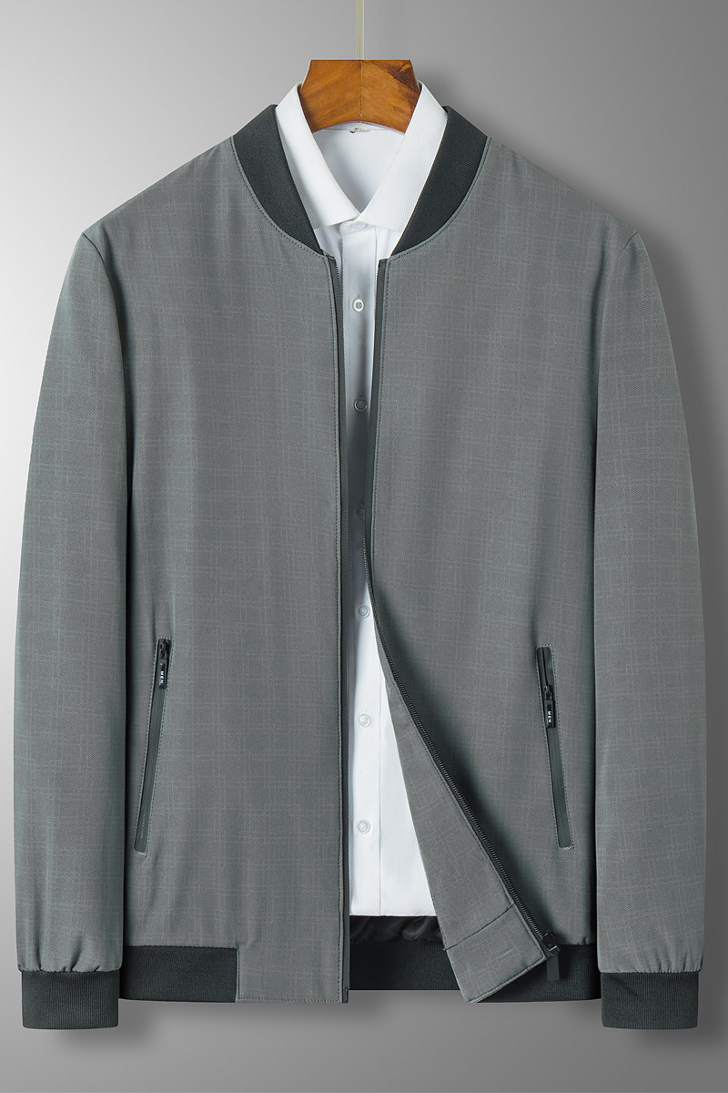 2201/P552023春季新款夹克男商务休闲爸爸薄款棒球服外套男,男装夹克,星座1216