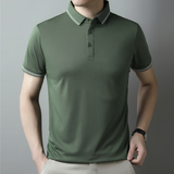 主推现货多色多码！3303/P21商务休闲短袖汗衫中青年爸爸潮流polo，男装Polo衫，星座1216