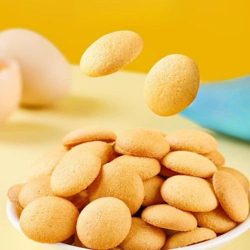 酥脆蛋圆小饼干单独包装