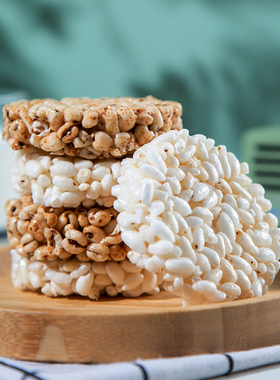 米通麦通爆米花无添加蔗糖粗粮谷物米花酥大米花传统零食休闲食品