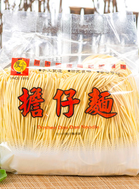 台湾进口度小月600g/包手工面条