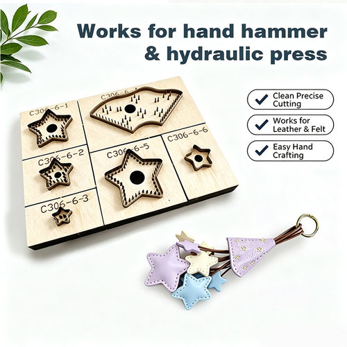 C306DIY 皮革斜挎手机包皮刀模手工皮具手机保护套冲裁下料模具