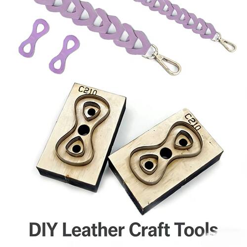 C210无限链皮革刀模 DIY手工皮具工具 包带挂件切割模具