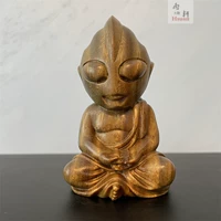 Ultra, Ультрамен Тига из зеленого сандала из сандалового дерева, игрушка, ручка, украшение в руку, фигурка, декор для мальчиков, подарок на день рождения
