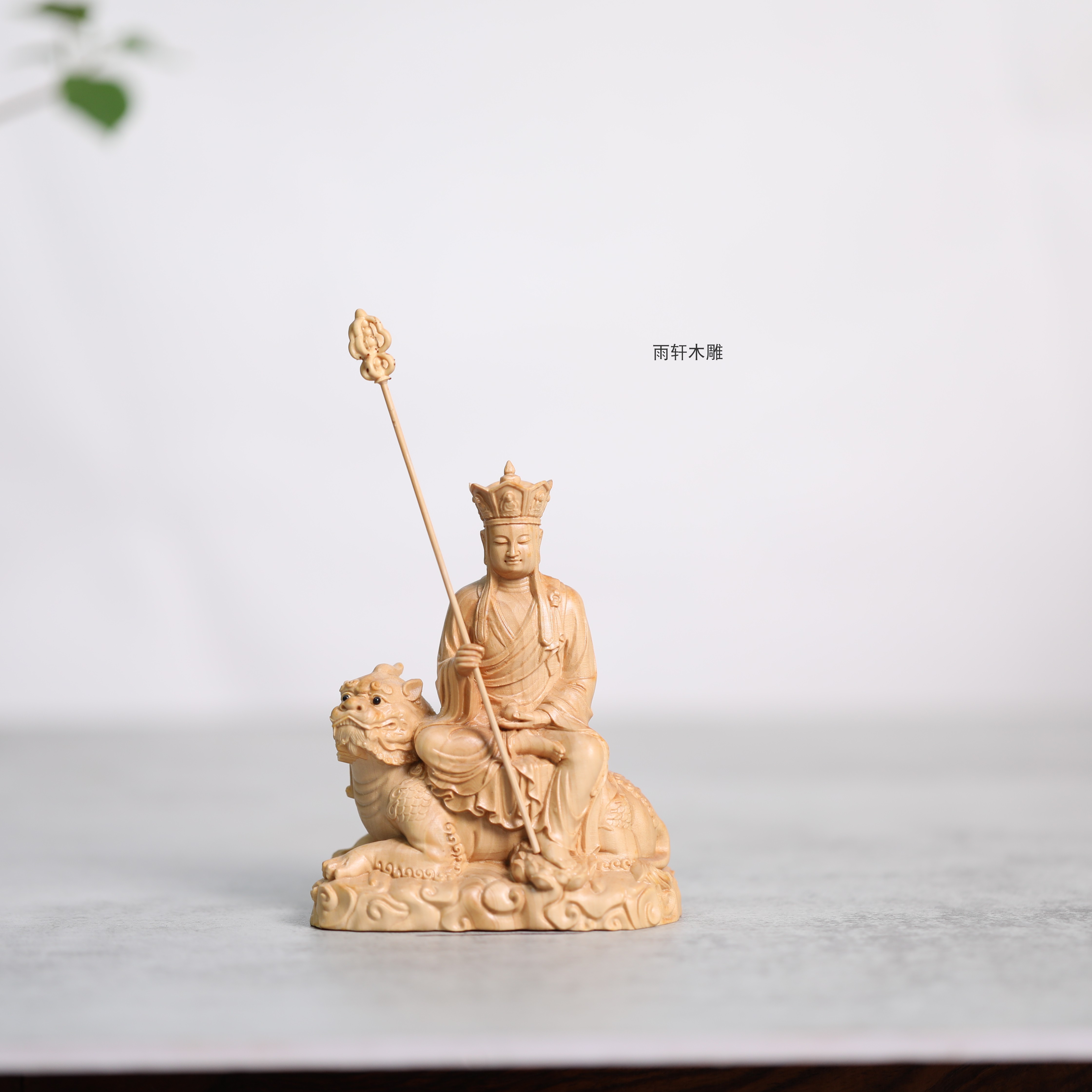 坐谛听地藏王菩萨佛堂家居正宗