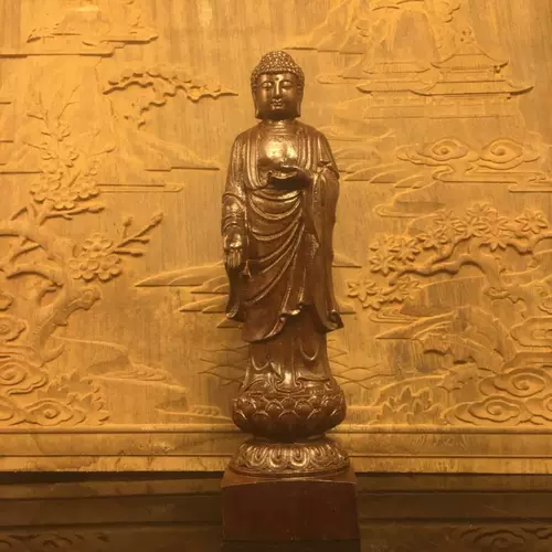 Вьетнамская агарвудская рубца Daji Rulai Buddha Sales Sakyamuni Buddha Статуя Робин ремесло дом