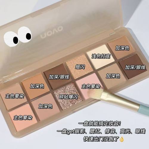 低饱和！冷酷轻欧装！烟熏妆眼影