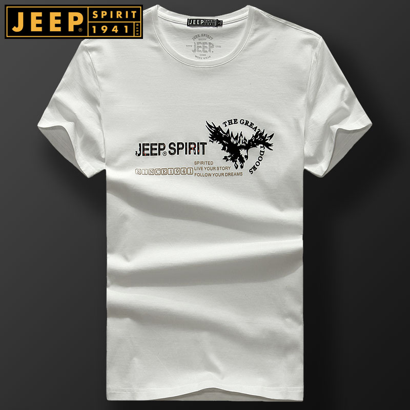 jeep¶ÌÐäTÐôÕýÆ·´¿ÃÞÏÄÔ²ÁìÍ¸ÆøÄдóÂë¿íËÉʱÉÐÌåÐô°ëÐ伪ÆÕÉÏÒÂ