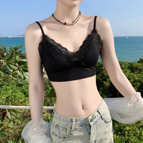 薄款无钢圈软支撑文胸美背内衣