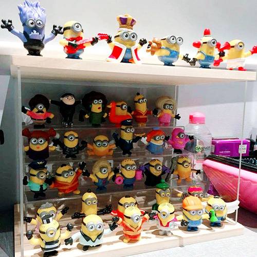 麦当劳小黄人盲盒公仔摆件扭蛋