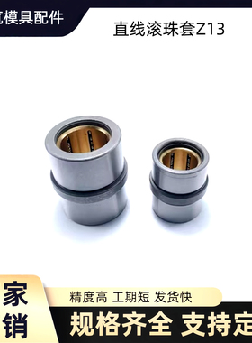 供应HASCO标准直线滚珠套Z13/12 Z13/18 Z13/24 Z13/30中托司导套
