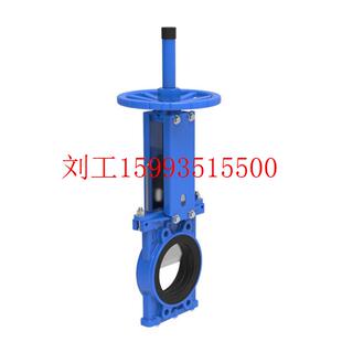 10G手动球墨铸铁双向密封适用于矿浆刀型闸阀浆液阀插板阀 PZ73X