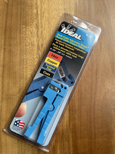 美国理想IDEAL线缆开剥器45-163光纤束管开缆刀