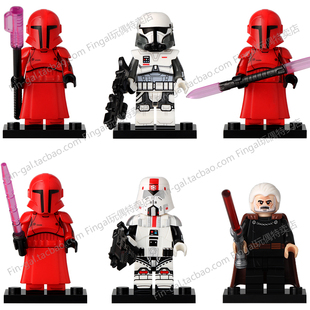 KDL836星球大战帝国突击队近卫兵杜库伯爵西斯克隆兵积木人仔玩具