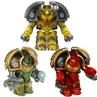 K72红色极限战士人仔战锤40K暗源终结者国产第三方积木拼装玩具