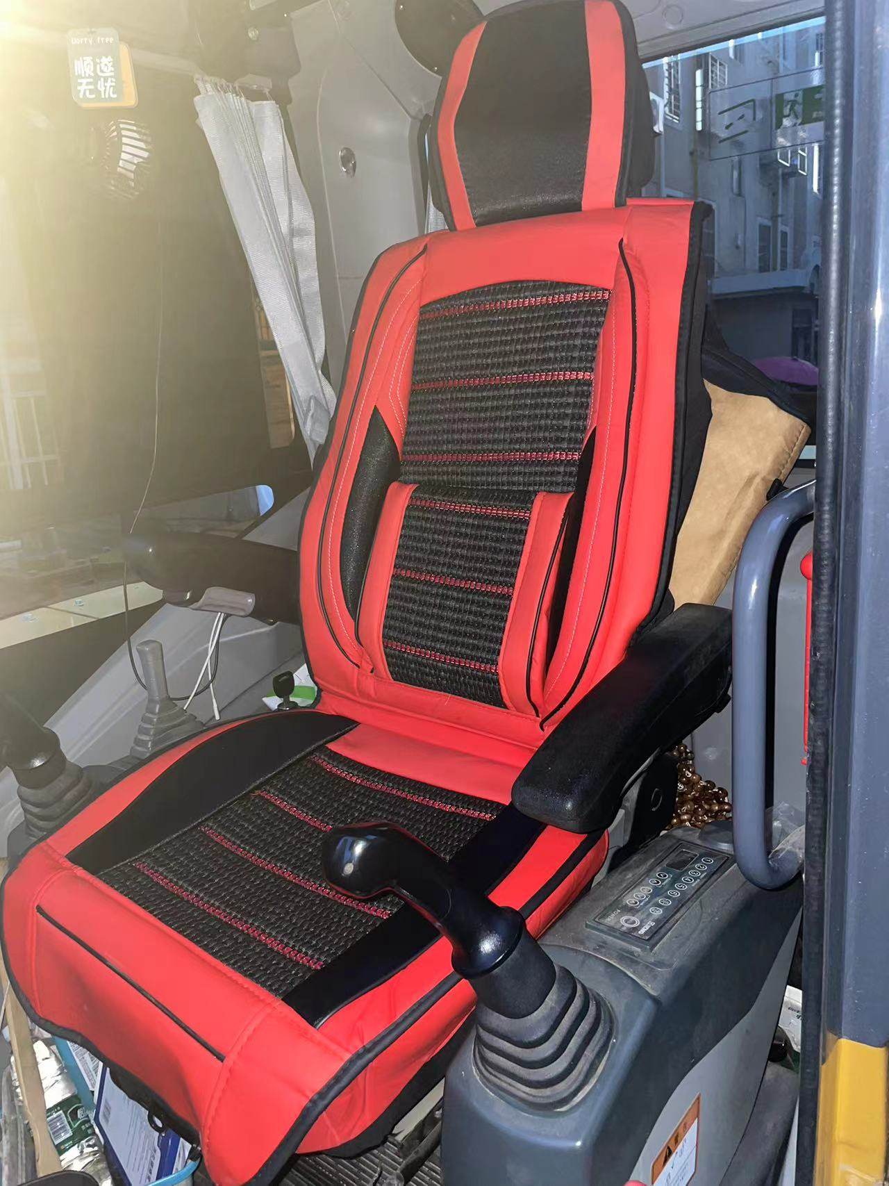 适用于挖掘机坐垫三一徐工卡特小松神钢柳工临专用夏季座垫四季