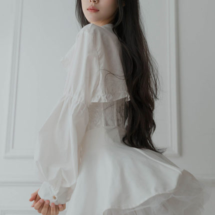 暗黑修女束胸套装纯欲性感洛丽塔二次元cos服辣妹漫展私房穿搭