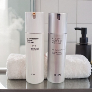 IOPE男士天才水乳精华三合一120ml韩国亦博保湿控油多效焕能乳