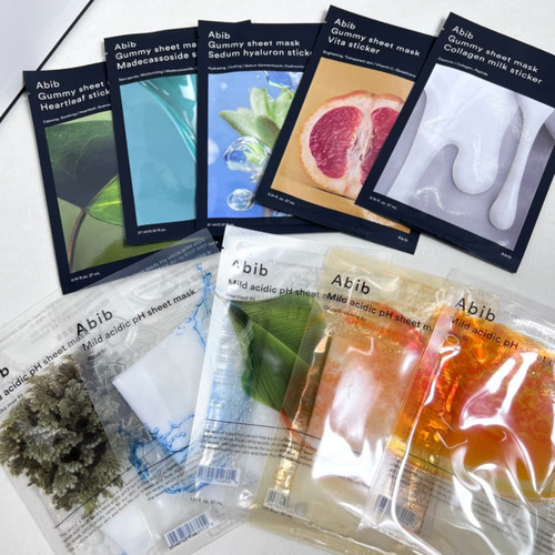 韩国abib鱼腥草面膜abib口香糖复活草面膜补水保湿舒缓祛痘
